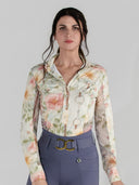 Dapplebay Vintage Floral Western Riding Top