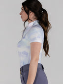 Dapplebay Opalite Skies 1/4 Zip SS Riding Top