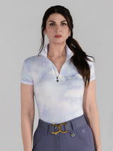 Dapplebay Opalite Skies 1/4 Zip SS Riding Top