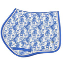 Dapplebay Equestrian Toile XC Saddle Pad-French Blue
