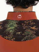 Dapplebay Grace 1/4 Zip LS Riding Top-Rust