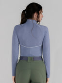 Dapplebay Lady 1/4 Zip Aircut LS Riding Top-Moonrise