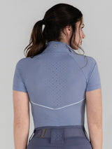 Dapplebay Lady 1/4 Zip Aircut SS Riding Top-Moonrise