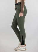 Dapplebay Pro Ribbed Silicone Full Seat Breeches-Rosemary
