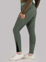 Dapplebay Sport Silicone Full Seat Breeches-Rosemary