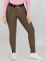 Dapplebay Sport Silicone Full Seat Breeches-Chestnut