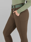 Dapplebay Sport Silicone Full Seat Breeches-Chestnut