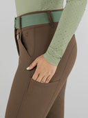 Dapplebay Sport Silicone Full Seat Breeches-Chestnut