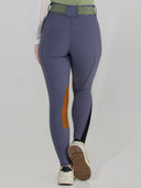 Dapplebay Sport Suede Knee Patch Breeches-Purple Dusk