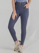 Dapplebay Essential Silicone Full Seat Tights-Purple Dusk