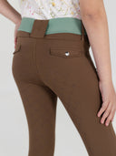 Dapplebay Kids Essential Silicone Full Seat Tights-Chestnut