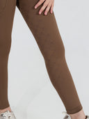 Dapplebay Kids Essential Silicone Full Seat Tights-Chestnut