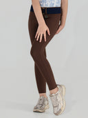 Dapplebay Kids Essential Silicone Full Seat Tights-Chocolate