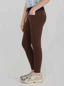 Dapplebay Kids Essential Silicone Full Seat Tights-Chocolate