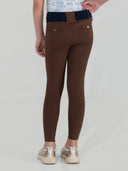 Dapplebay Kids Essential Silicone Full Seat Tights-Chocolate