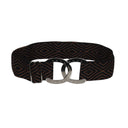 Dapplebay Horse Shoe Belt- Diamond-Black