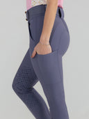 Dapplebay Sport Silicone Knee Patch Breeches-Purple Dusk
