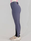 Dapplebay Sport Silicone Knee Patch Breeches-Purple Dusk