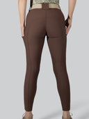 Dapplebay Sport Silicone Knee Patch Breeches-Chocolate