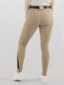 Dapplebay Sport Silicone Knee Patch Breeches-Heritage Tan
