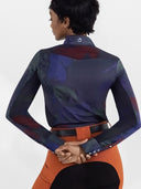 Dapplebay Abstract Horses Western Riding Top