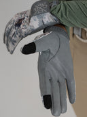 Dapplebay Hunt Tapestry Riding Gloves-Graphite