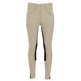 Dapplebay Pro Ribbed Full Seat Suede Breeches-Heritage Tan