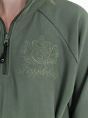 Dapplebay Signature Ribbed Pullover-Rosemary