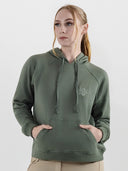 Dapplebay Palm Trees & Horse Shows Hoodie-Rosemary