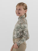 Dapplebay Kids Dapplebay Hunt Tapestry 1/4 Zip LS Riding Top
