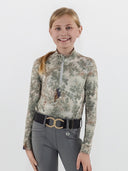 Dapplebay Kids Dapplebay Hunt Tapestry 1/4 Zip LS Riding Top