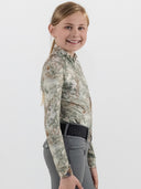Dapplebay Kids Dapplebay Hunt Tapestry 1/4 Zip LS Riding Top
