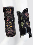 Dapplebay Autumn Toile Airflow Brush Boots-Dark Bay