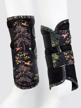 Dapplebay Autumn Toile Airflow Brush Boots-Dark Bay