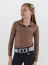 Dapplebay Kids Dapplebay Heirloom 1/4 Zip LS Riding Top