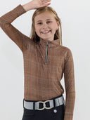 Dapplebay Kids Dapplebay Heirloom 1/4 Zip LS Riding Top