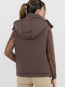 Dapplebay Reversible Puffer Vest-Chocolate