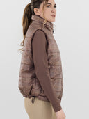Dapplebay Reversible Puffer Vest-Chocolate