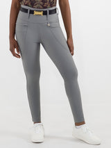 Dapplebay Winter Essential Silicone Knee Patch Tights-Graphite