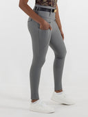 Dapplebay Winter Essential Silicone Knee Patch Tights-Graphite