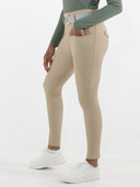 Dapplebay Winter Essential Silicone Knee Patch Tights-Heritage Tan