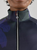 Dapplebay Abstract Horses 1/4 Zip SS Riding Top