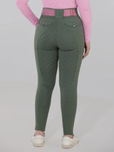 Dapplebay Hybrid Silicone Full Seat Breeches-Rosemary