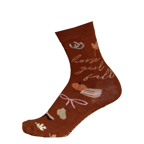 Dapplebay Kids Horse Girl Fall Socks