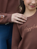 Dapplebay Kids Horse Girl Fall Sweatshirt