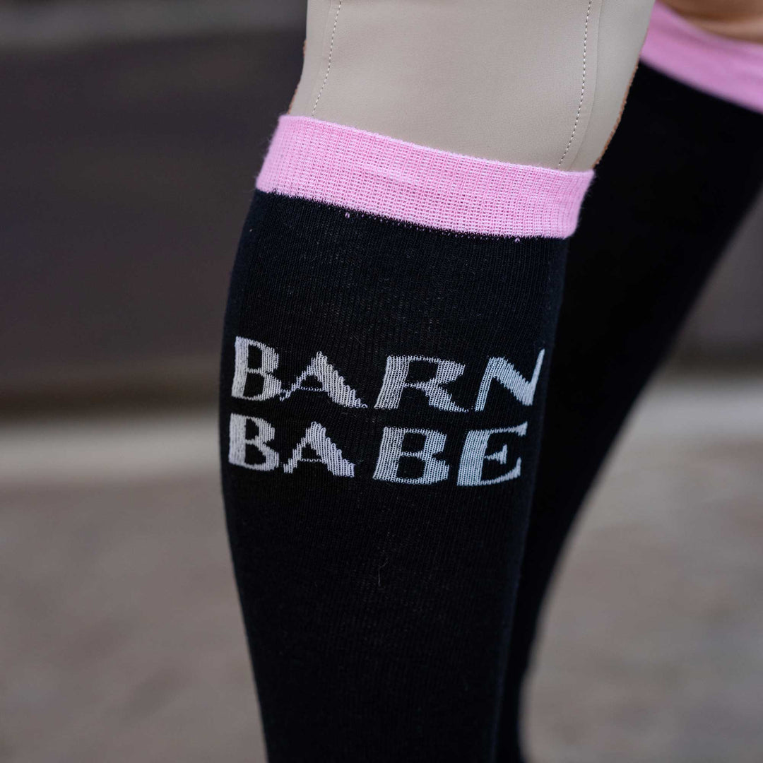 Dapplebay Knit Boot Socks - Barn Babe