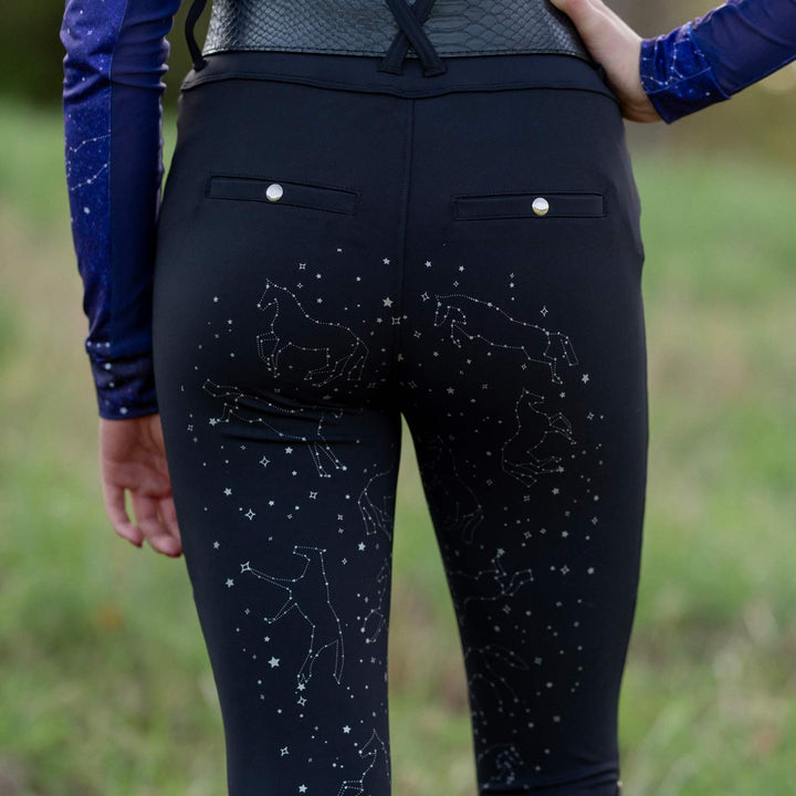 Dapplebay Constellation Essential Full Seat Tights -Black