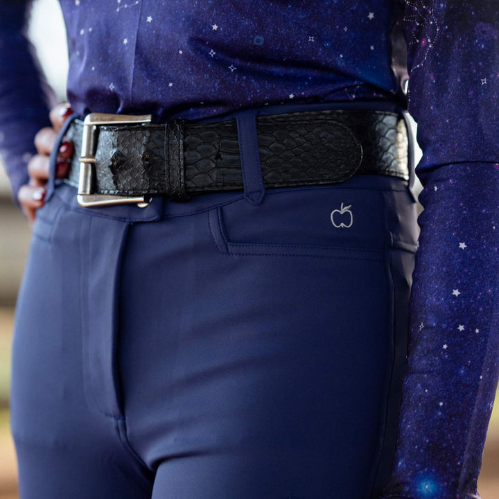 Dapplebay Constellation Compression Full Seat Breeches- Navy