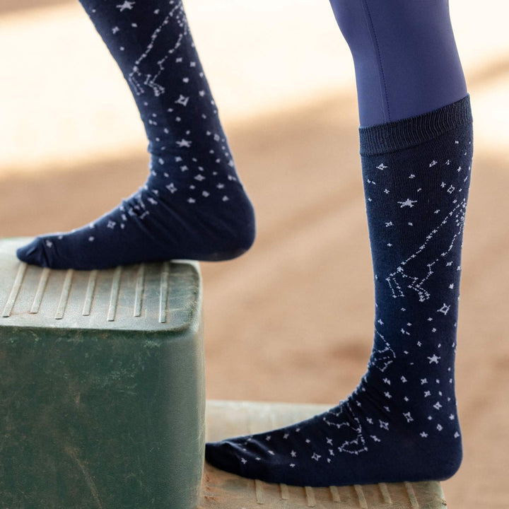 Dapplebay  Knit Boot Socks-Constellation