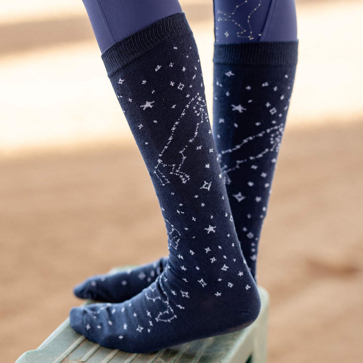 Dapplebay  Knit Boot Socks-Constellation